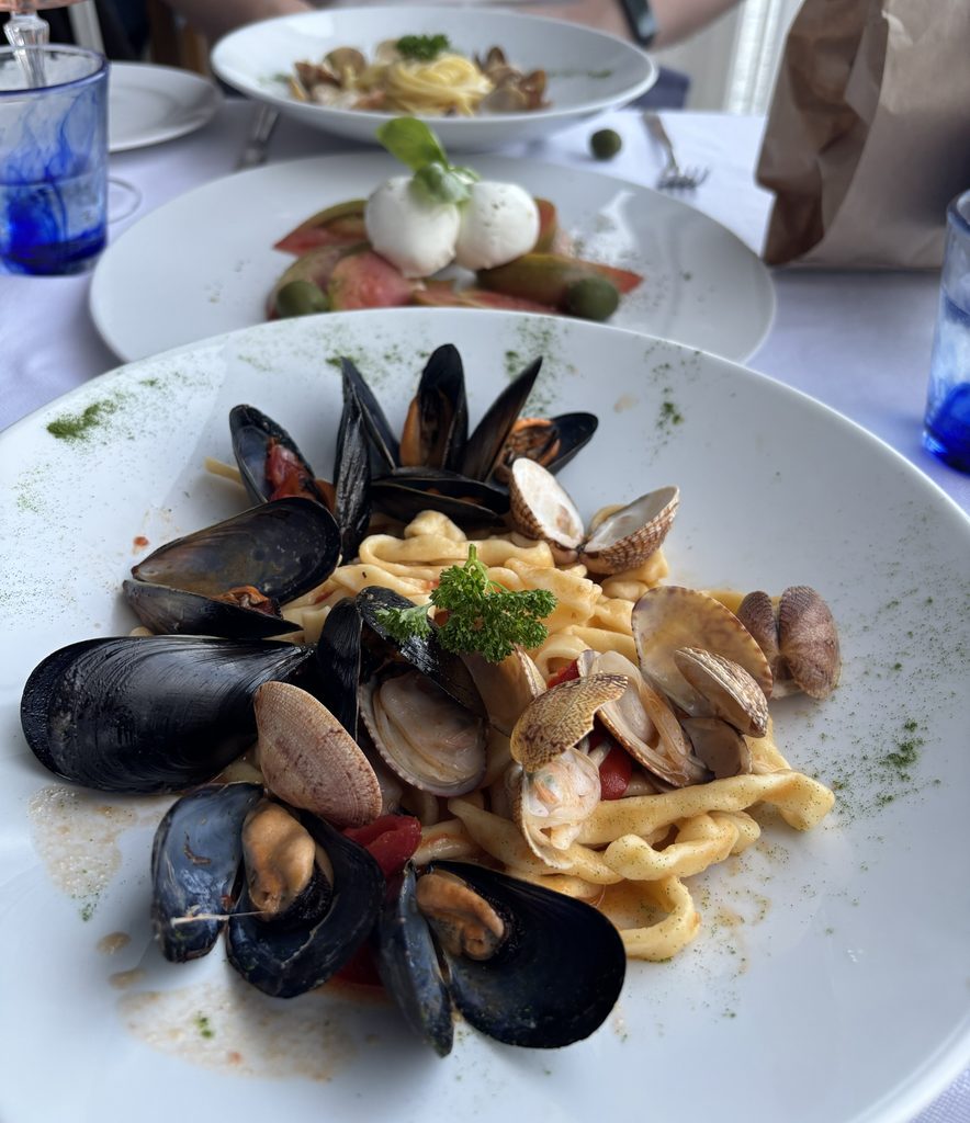 Lo Guarracinoのパスタ
